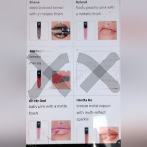 Jeffree Stars liquid Lipsticks